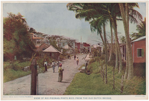 VIEW OF THE RIO PIEDRAS, PORTO RICO, FROM THE OLD DUTCH BRIDGE